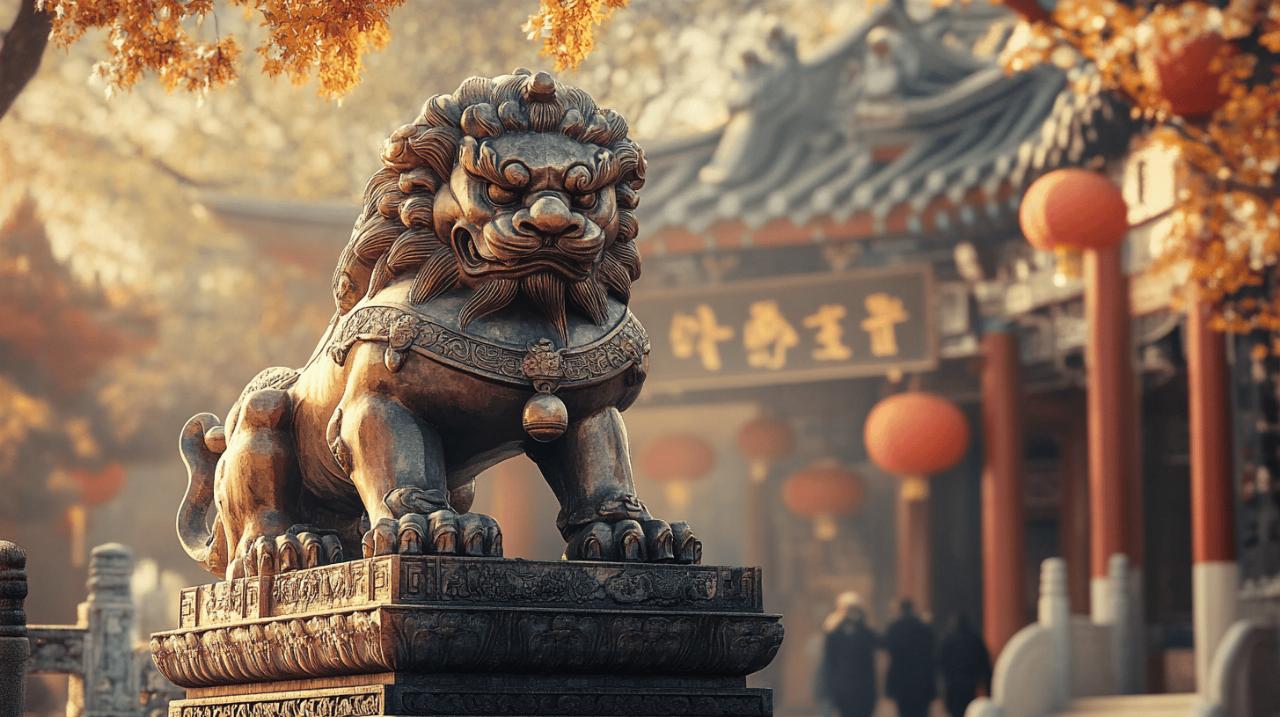 Du Temple au Musee : L’Impact des Lions Chinois sur l’Art Decoratif en Occident